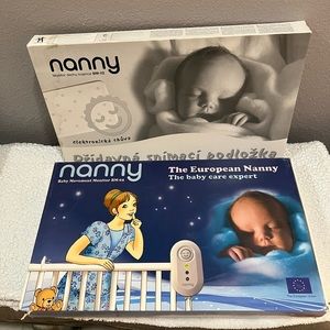👩‍🍼 NANNY Baby Movement Monitor+Extra Nanny Sensor Pad EUC❤️ (regularly $275)